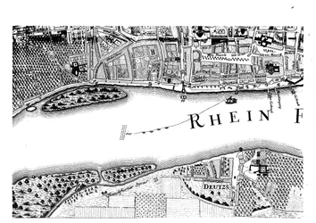 Plan der Stadt Köln von 1752